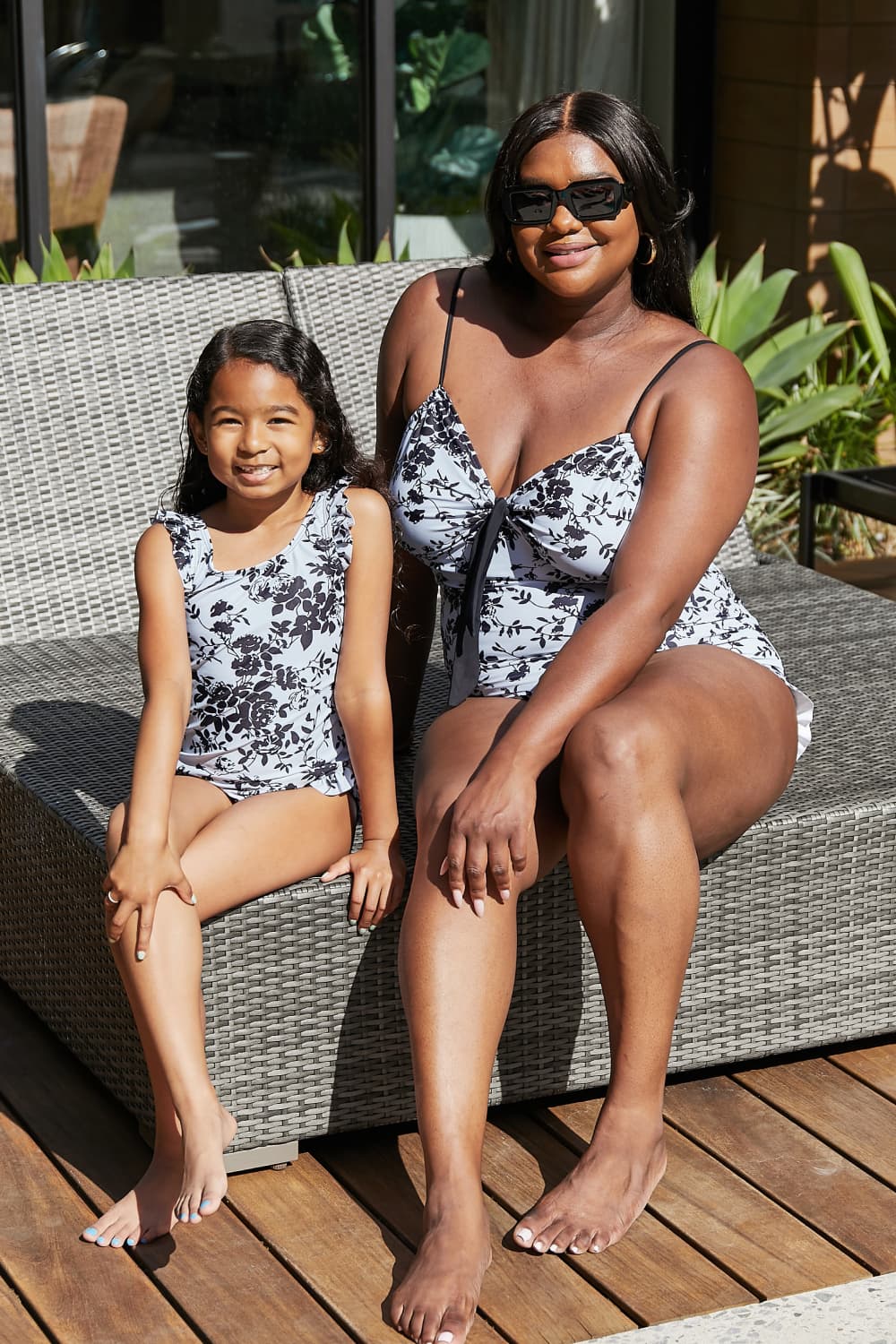 Marina West Swim Côte d'Azur Ruffle Trim One-Piece Swimsuit - UrbanEthereal