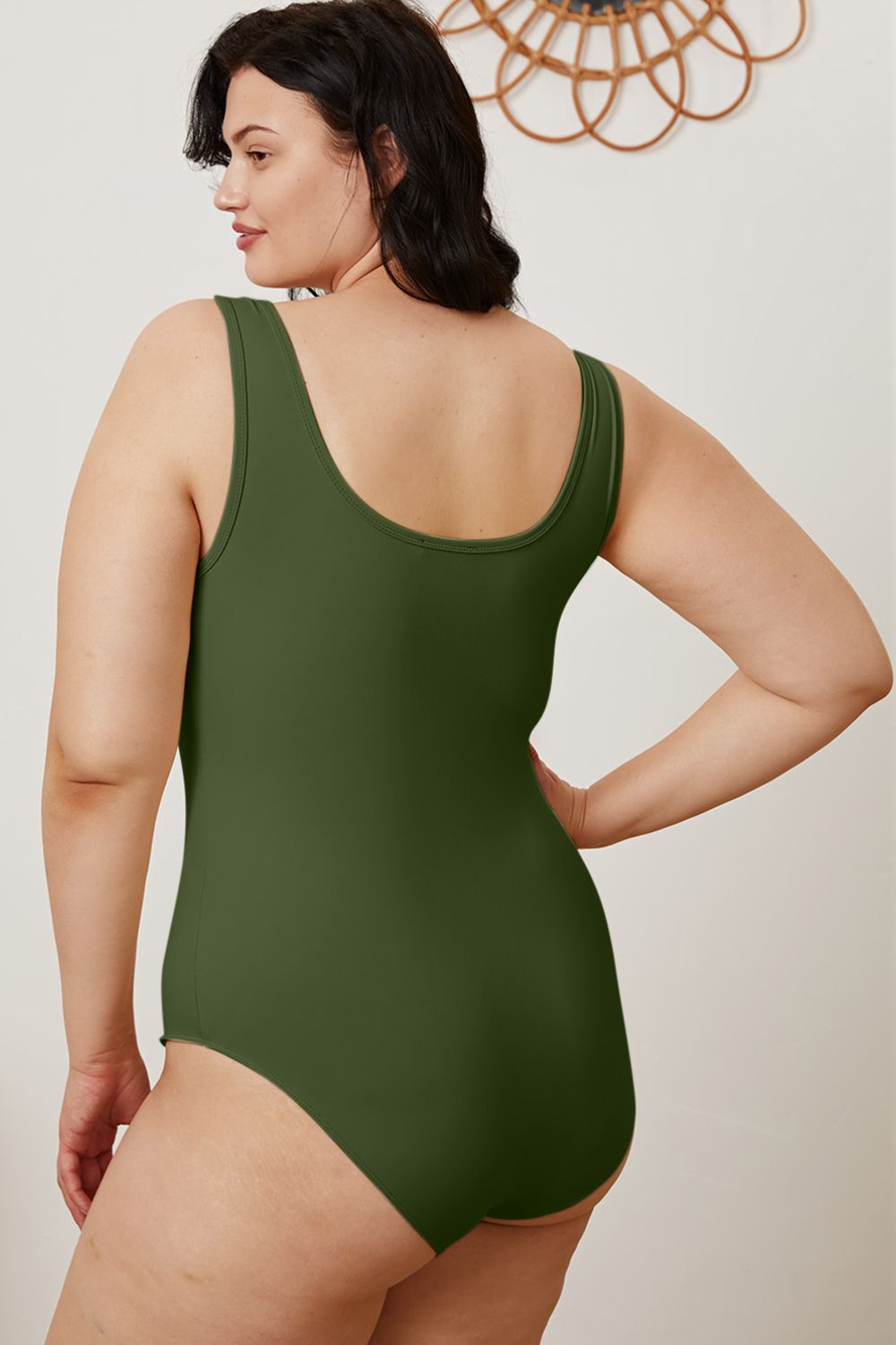 Basic Bae Full Size Square Neck Sleeveless Bodysuit - UrbanEthereal