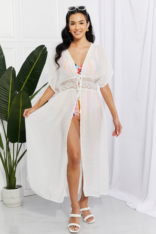 Marina West Swim Sun Goddess Tied Maxi Cover-Up - UrbanEthereal