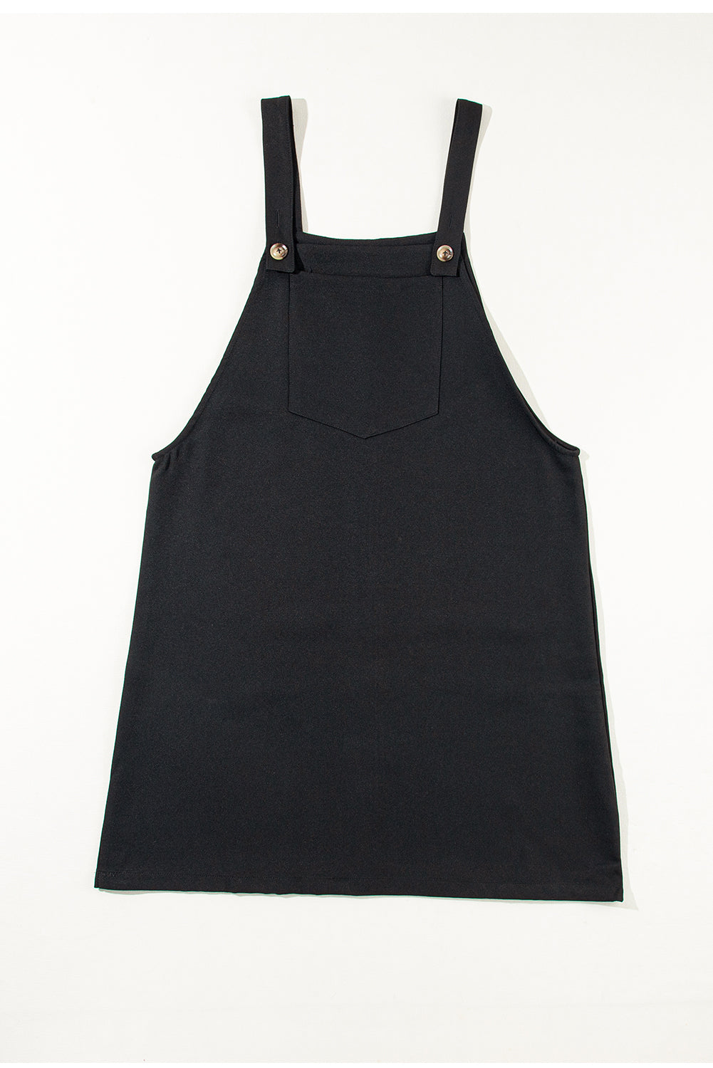Plus Size Square Neck Wide Strap Dress - UrbanEthereal