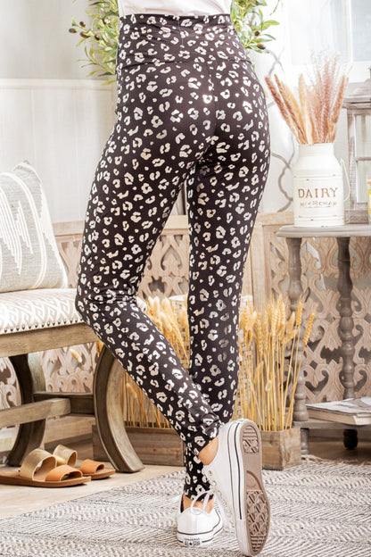 Heimish Full Size Leopard High Waist Leggings - UrbanEthereal