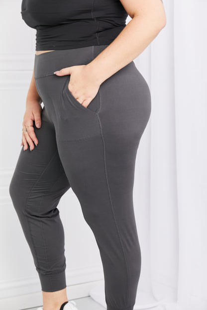 Leggings Depot Full Size Pocketed High Waist Pants - UrbanEthereal