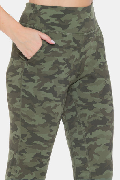 Leggings Depot Camouflage High Waist Leggings - UrbanEthereal