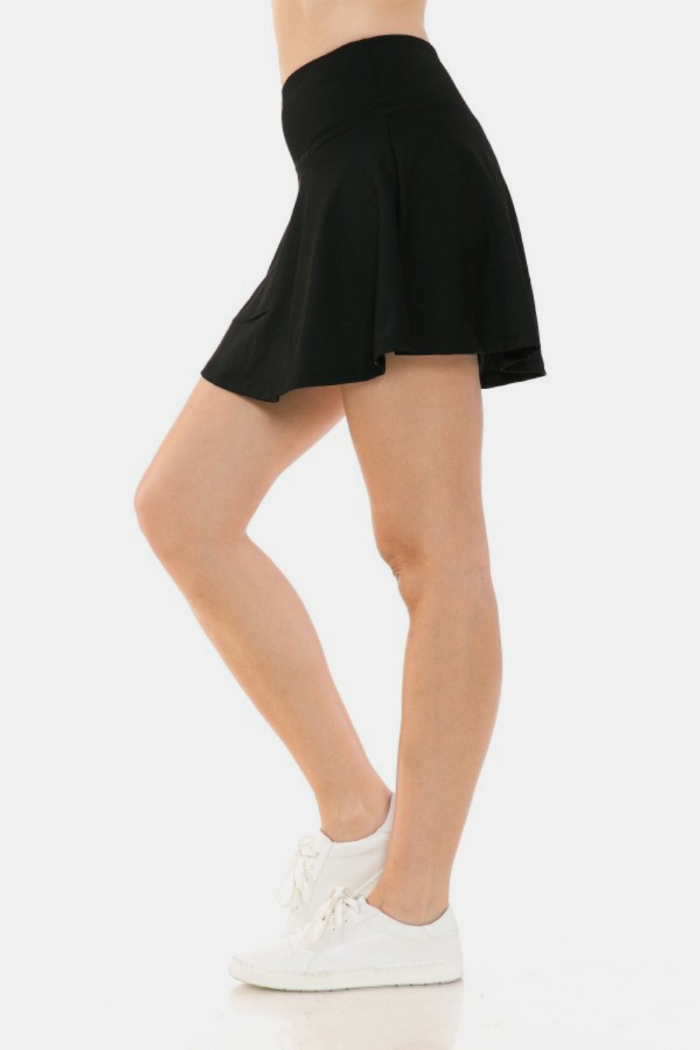 Leggings Depot Wide Waistband Active Skort - UrbanEthereal