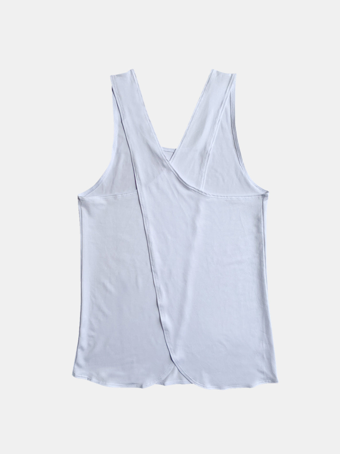 Crisscross Scoop Neck Active Tank - UrbanEthereal