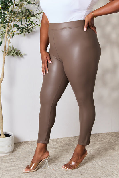 e.Luna Full Size High Waist Skinny Pants - UrbanEthereal