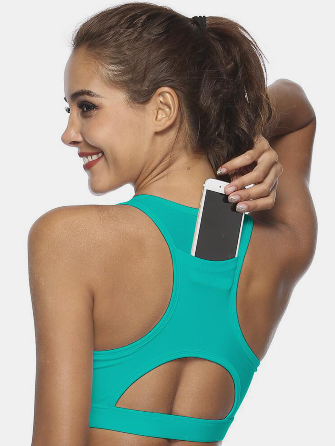 Cutout Scoop Neck Active Tank - UrbanEthereal