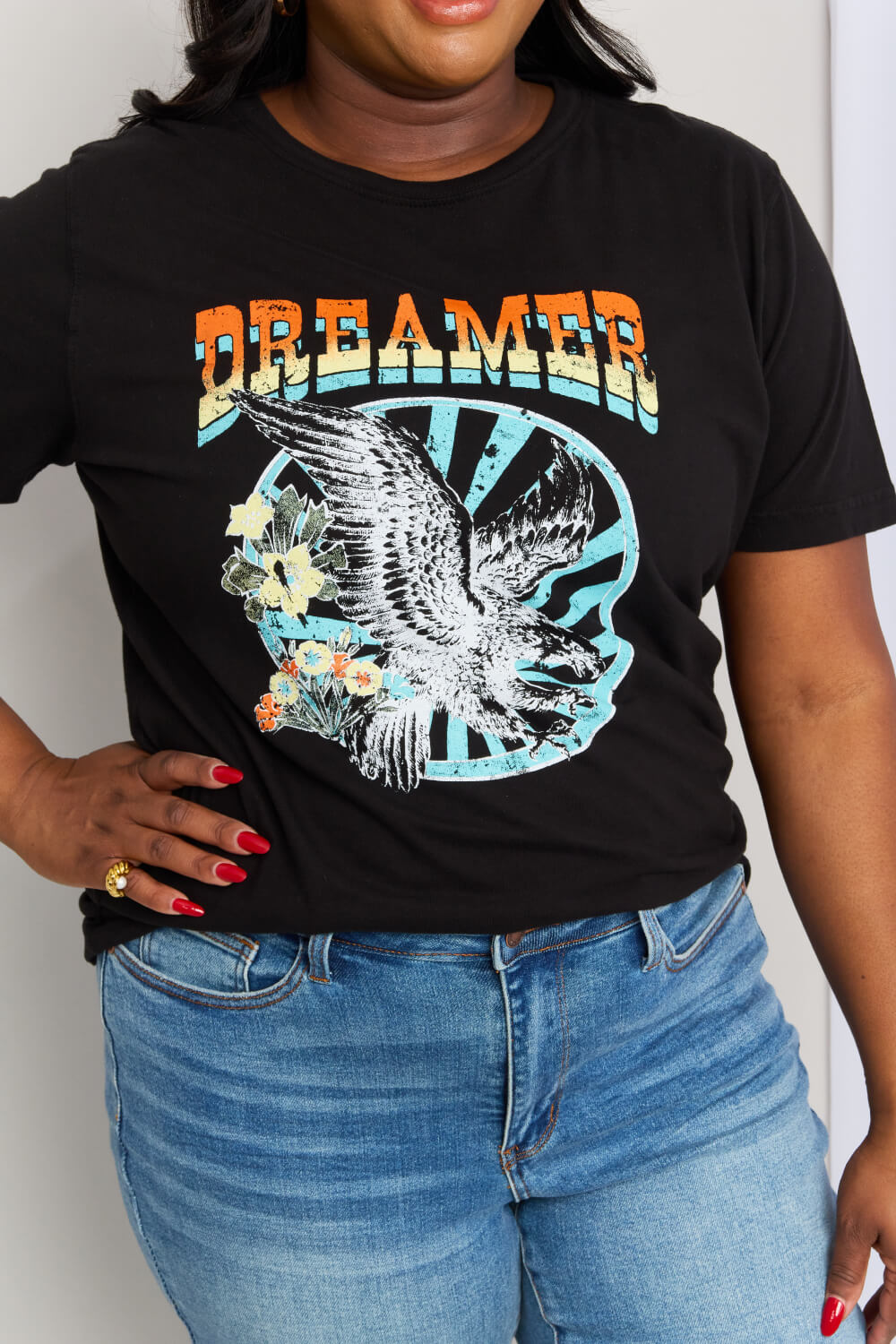 mineB Full Size DREAMER Graphic T-Shirt - UrbanEthereal