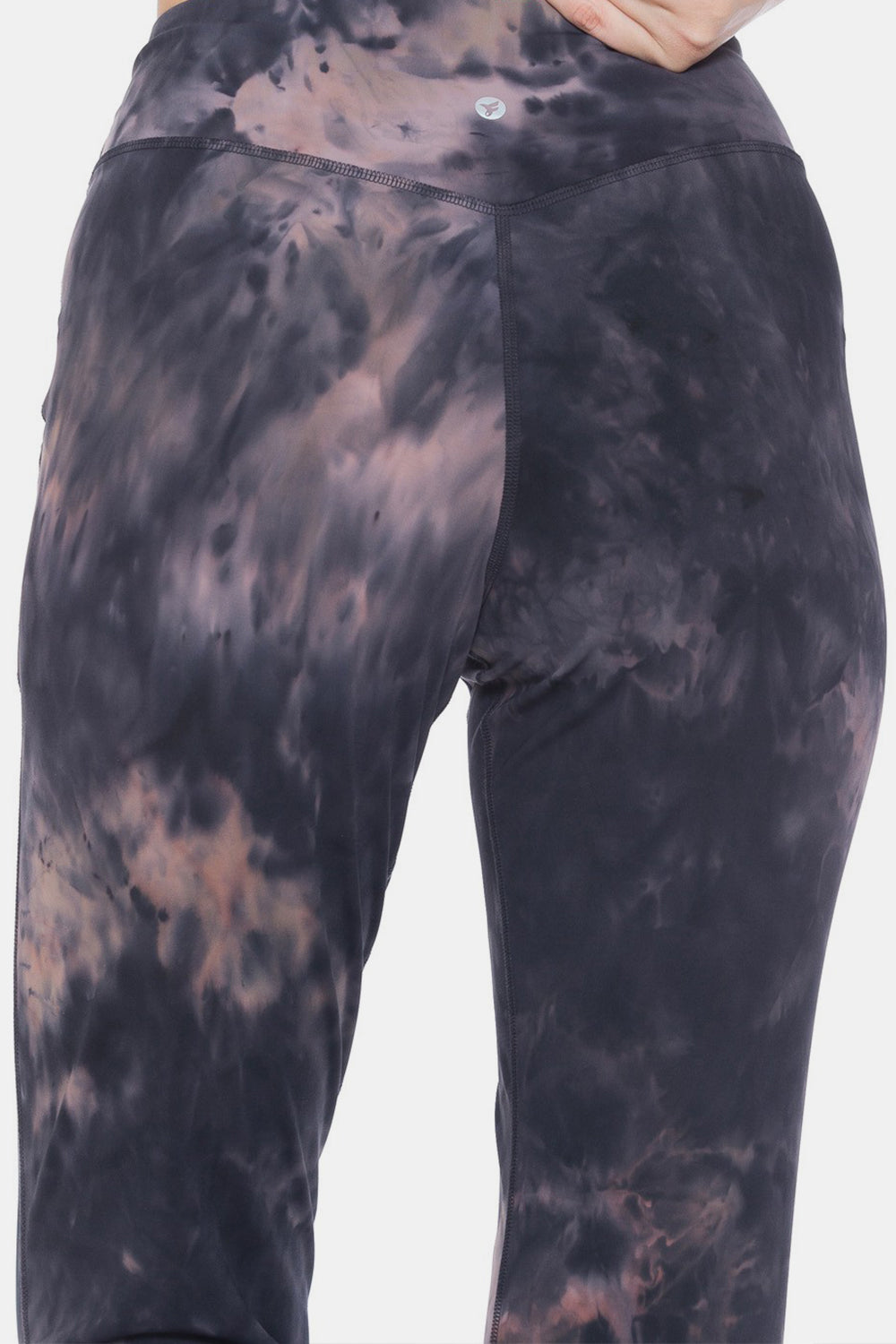 Leggings Depot Tie-Dye High Waist Cropped Leggings - UrbanEthereal