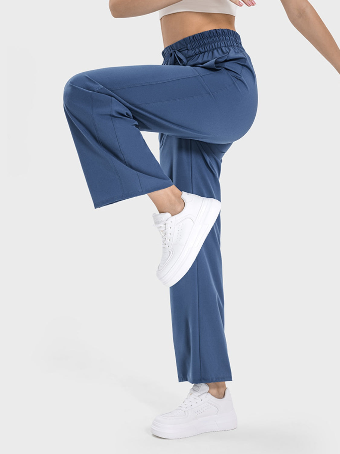 Millennia Drawstring Pocketed Active Pants