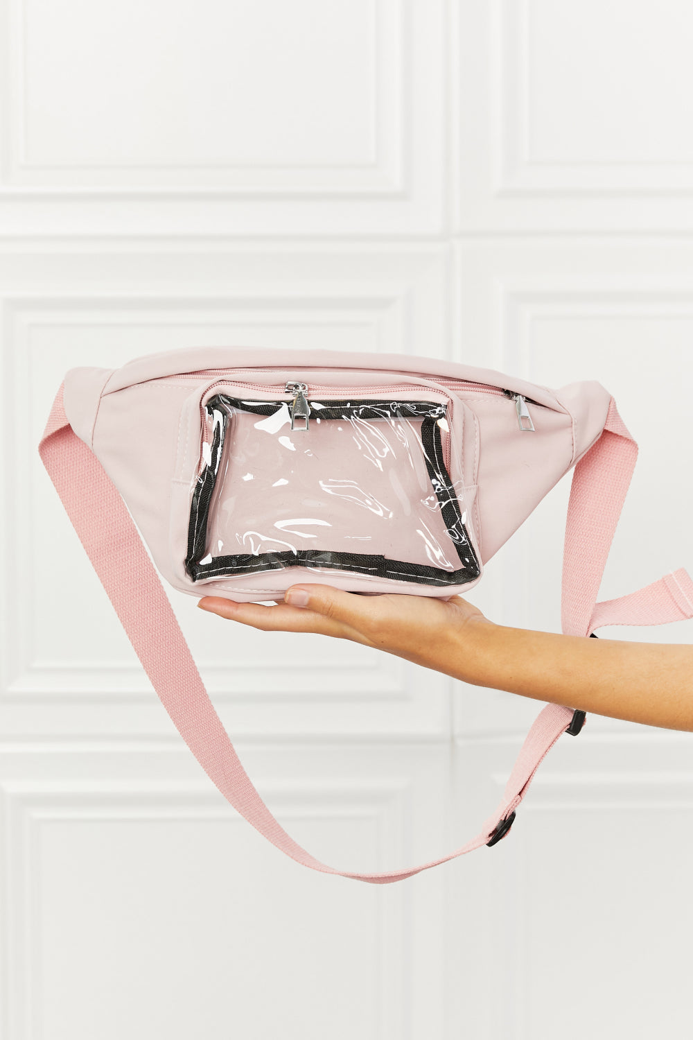 Fame Doing Me Waist Bag in Pink - UrbanEthereal