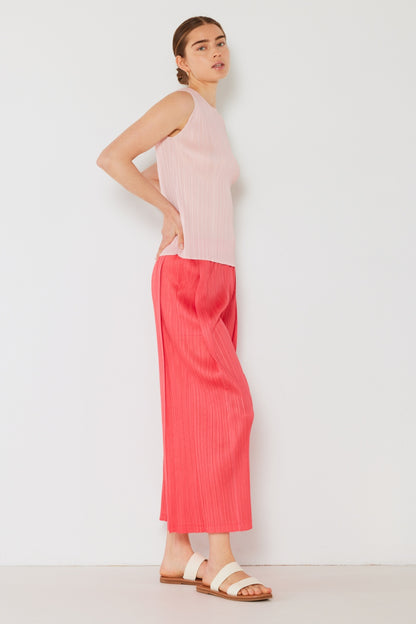 Marina West Swim Pleated Wide-Leg Pants with Side Pleat Detail - UrbanEthereal