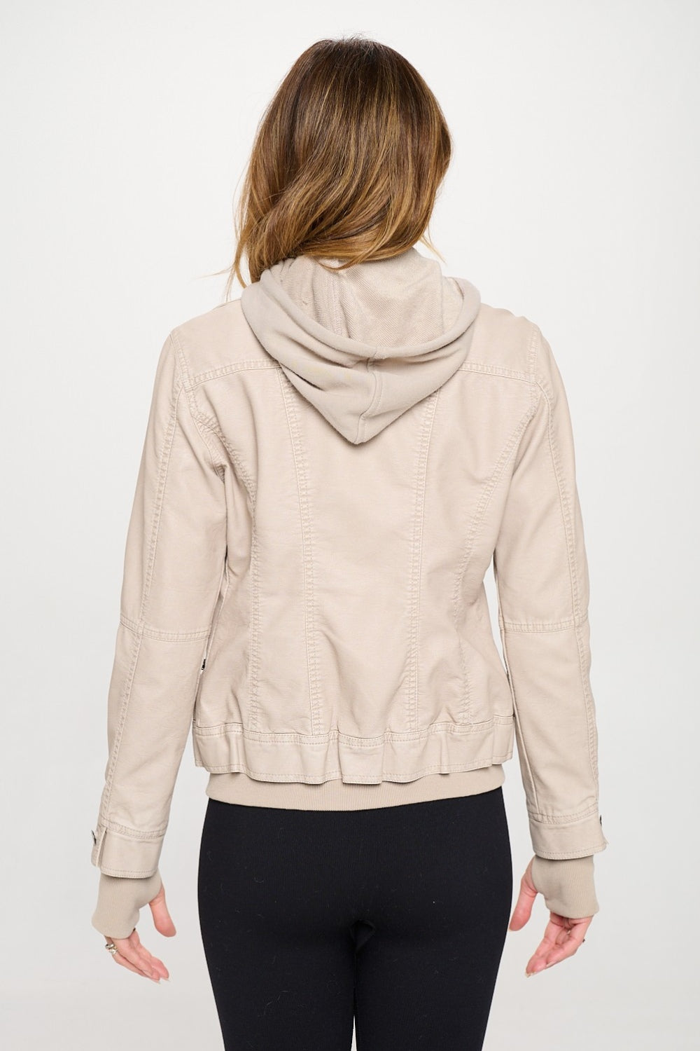 Coalition LA Double Zip Hooded Long Sleeve Jacket - UrbanEthereal