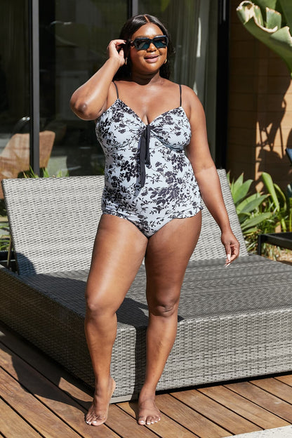 Marina West Swim Côte d'Azur Ruffle Trim One-Piece Swimsuit - UrbanEthereal
