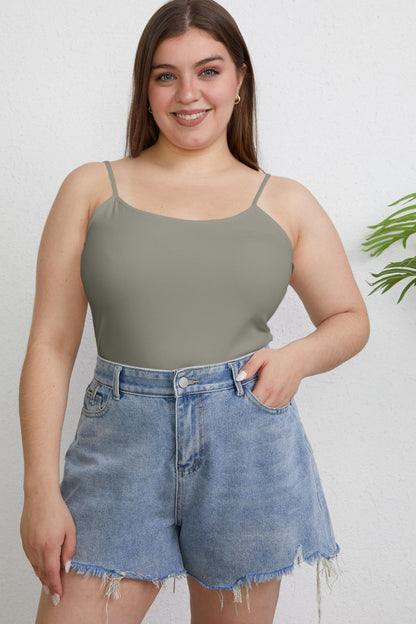 Basic Bae Full Size Round Neck Slim Cami - UrbanEthereal