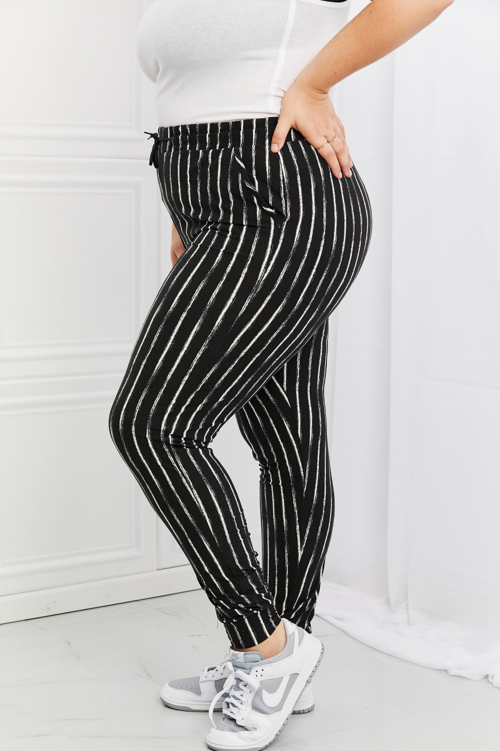 Leggings Depot Stay In Full Size Joggers - UrbanEthereal