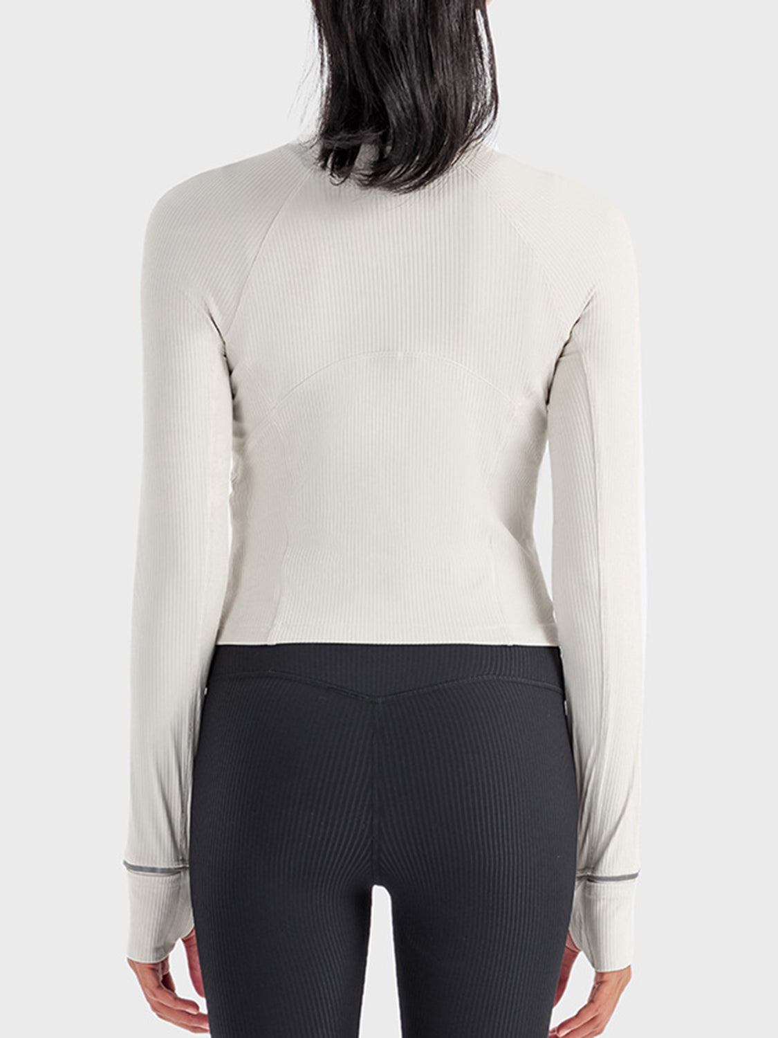 Millennia Mock Neck Half Zip Long Sleeve Sport Top