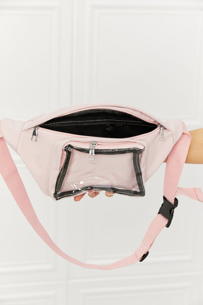 Fame Doing Me Waist Bag in Pink - UrbanEthereal