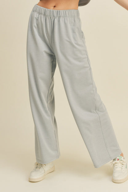 Kimberly C Full Size Short Sleeve Cropped Top and Wide Leg Pants Set - UrbanEthereal