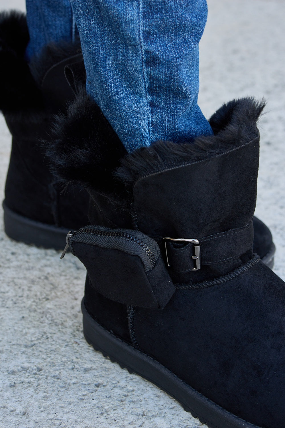 Forever Link Plush Thermal Flat Boots - UrbanEthereal